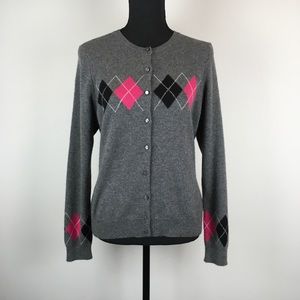 Charter Club cashmere button up cardigan sweater